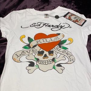 Ed Hardy Love Kills Slowly tee